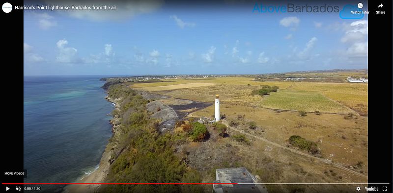 Harrison Point Lighthouse Drone Video